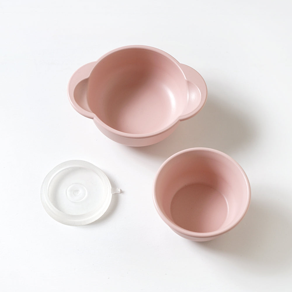 mamamanma(マママンマ) お食事3点セット grande ピンク / 離乳食食器