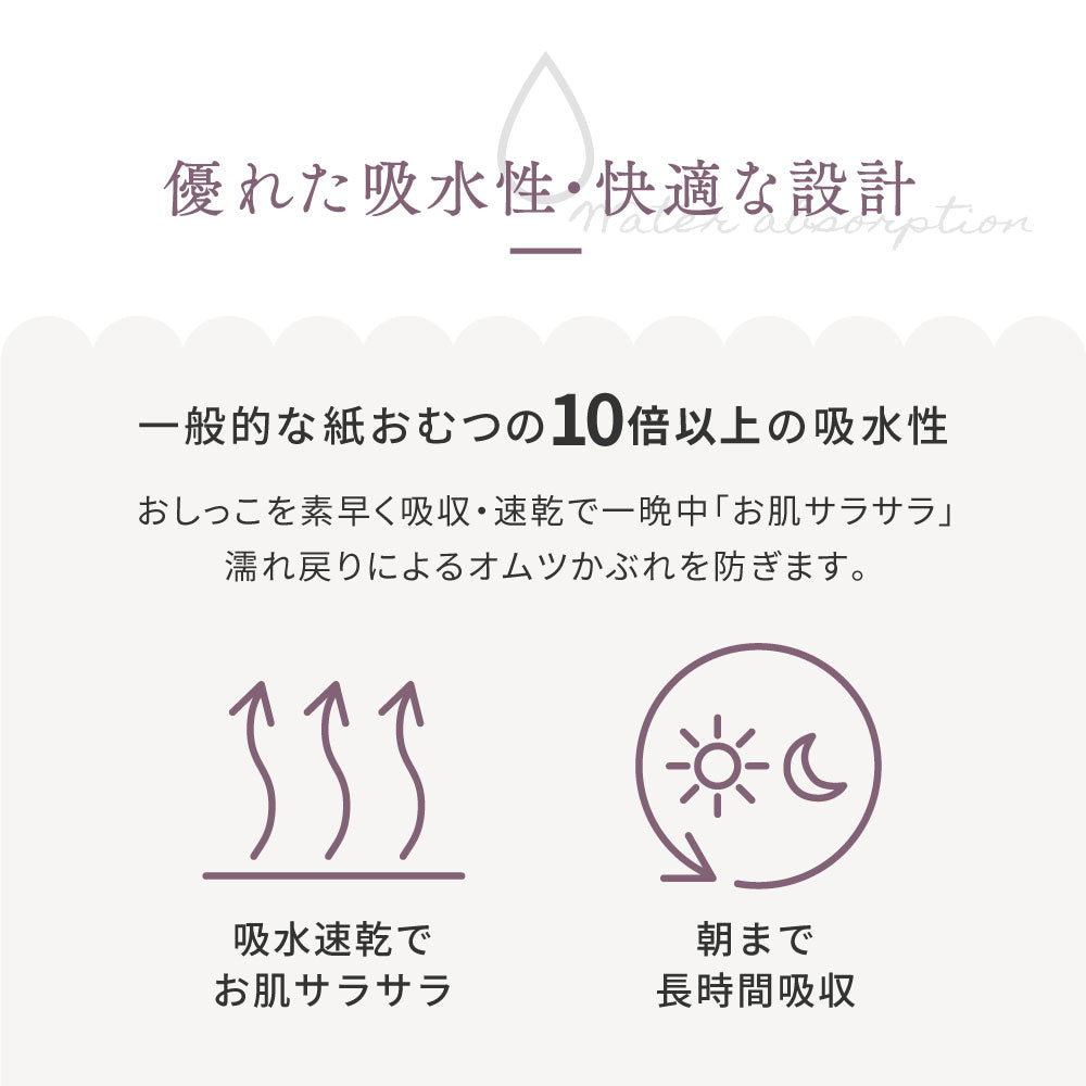 ベビー紙おむつ　パンツタイプ 4号・5号・6号