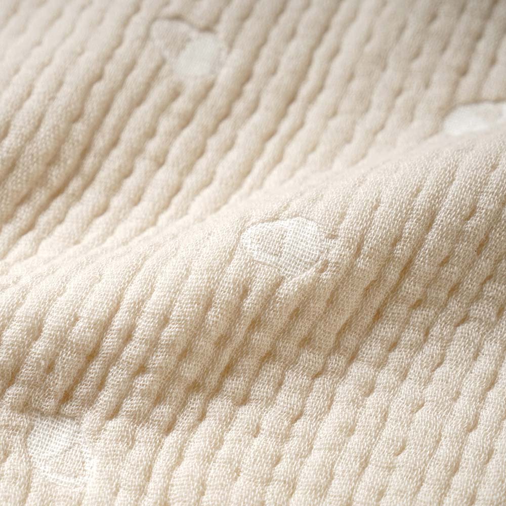 guri　ガーゼケット(ミニサイズ) ふくふくガーゼ(6重ガーゼ)　/ 名入れ刺繍可