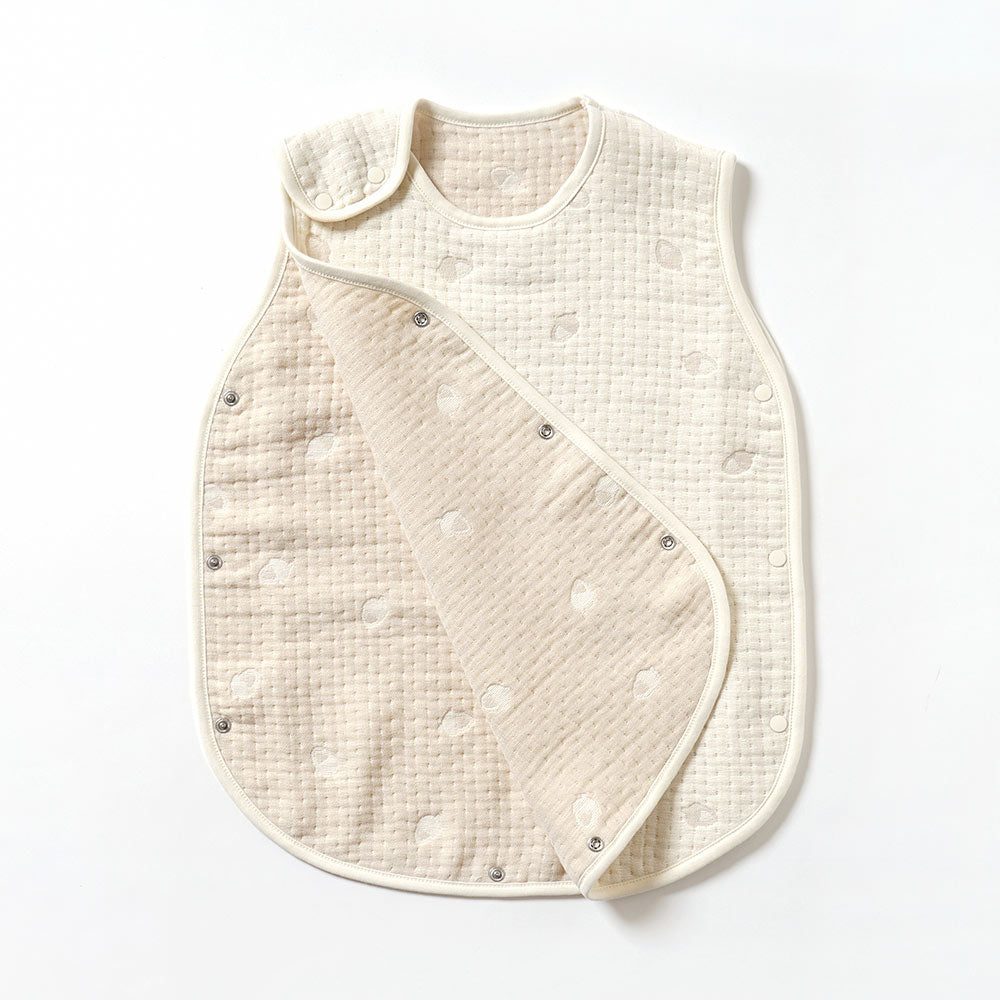 guri　スリーパー　キッズサイズ　ふくふくガーゼ(6重ガーゼ)　 / 名入れ刺繍可