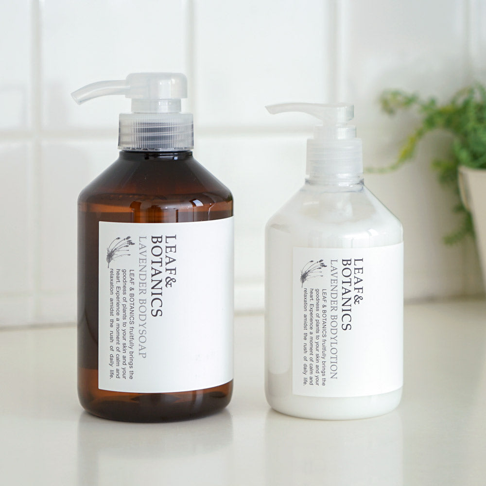 ボディソープ　ラベンダー LEAF&BOTANICS
