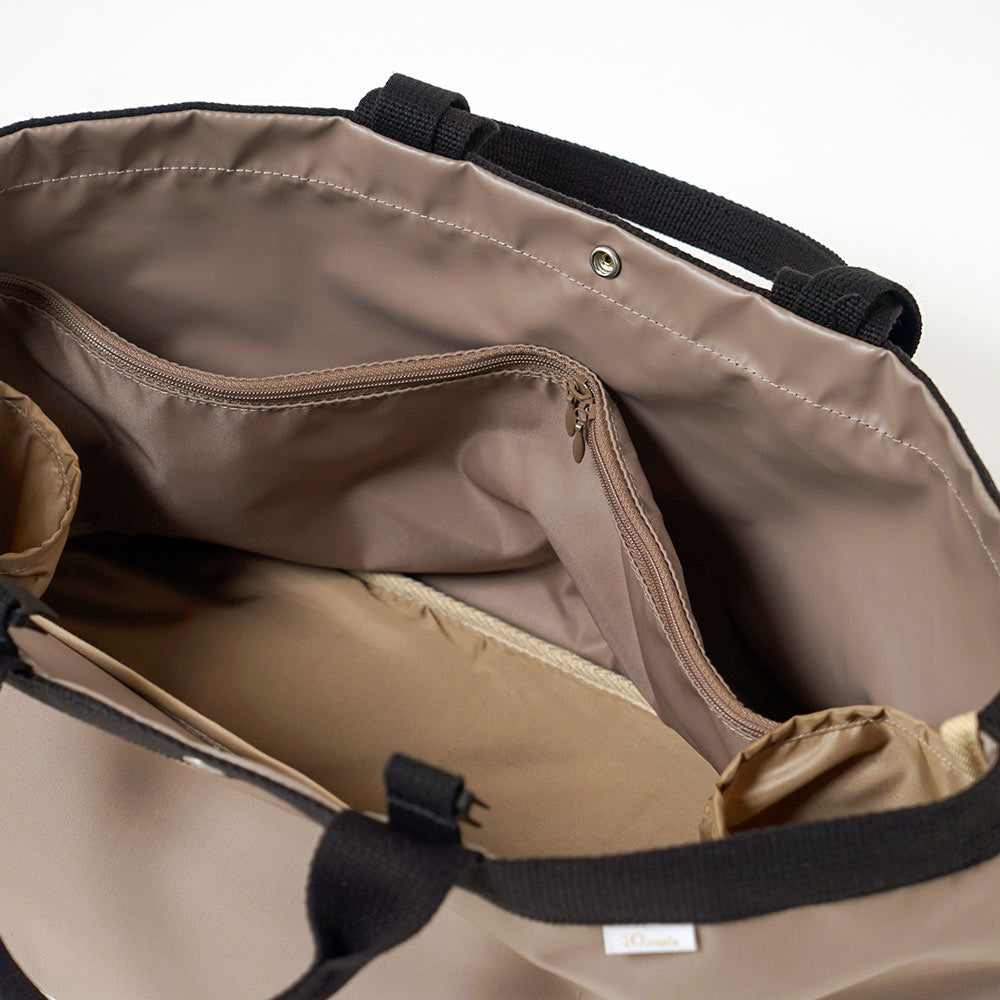 PATTO SATTO TOTE (パッとサッとトート)　N-line ミルクティー ◆
